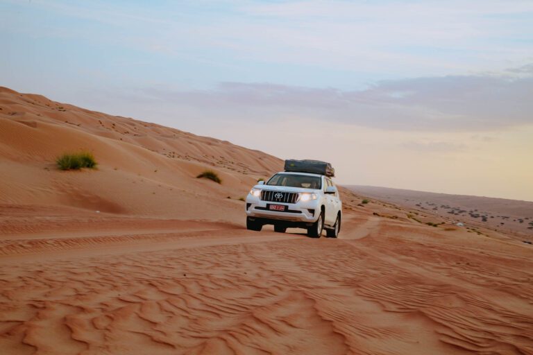 4x4 dans le désert à Oman